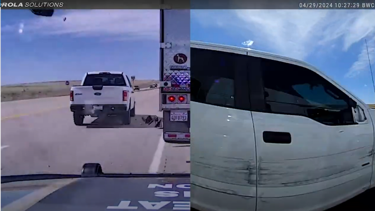 El Paso County Sheriffs Deputy Narrowly Evades Being Hit By Impaired