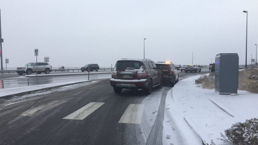 pueblo car crash into police Cropped (1)