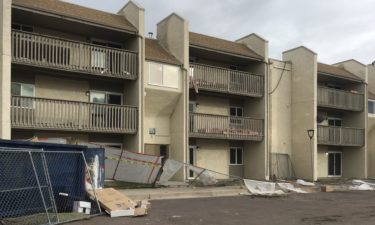 Thrive at Park's Edge complex (formerly Pine Creek) on Chapman Drive in SE Colorado Springs, on which was evacuated in November.