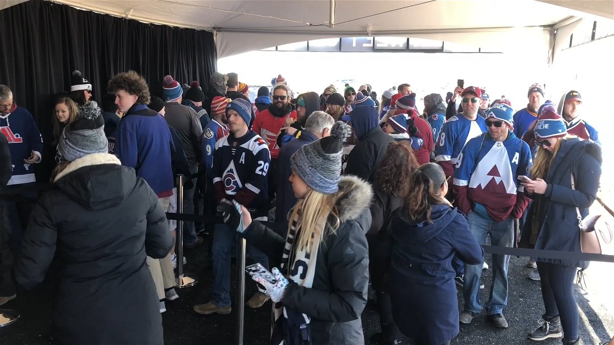 Crowds gather at NHL fan festival ahead of Avalanche game KRDO