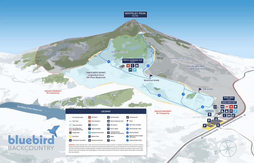 bluebird backcountry trail map