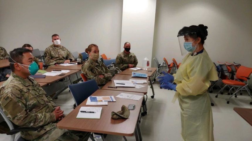 DVIDS: Medical Soldiers Arrive to support San Antonio Local Hospitals during COVID-19