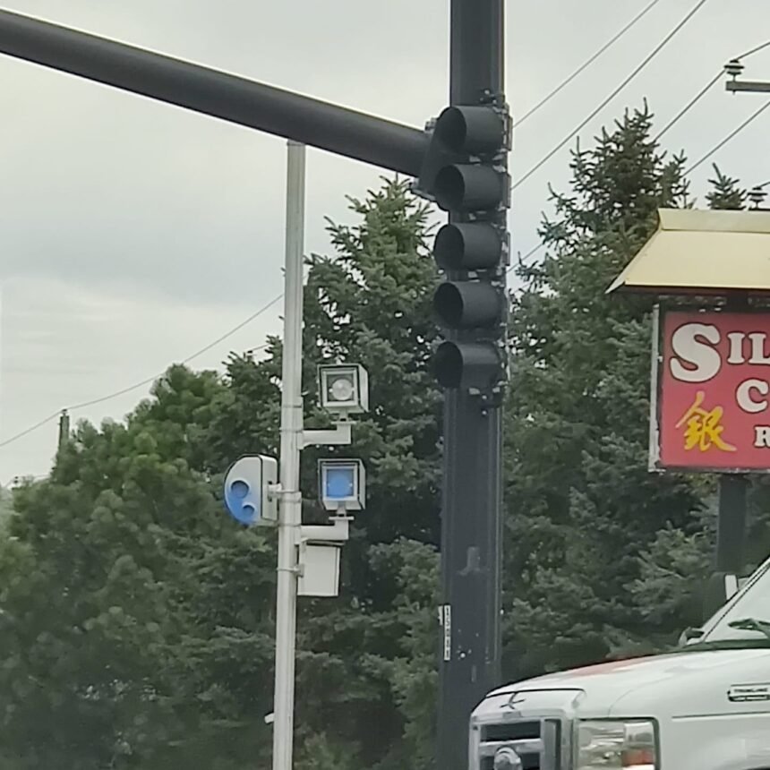 red light vandalism