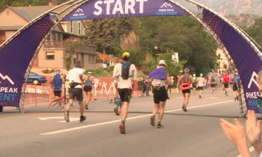 2020 Pikes Peak Marathon starting line