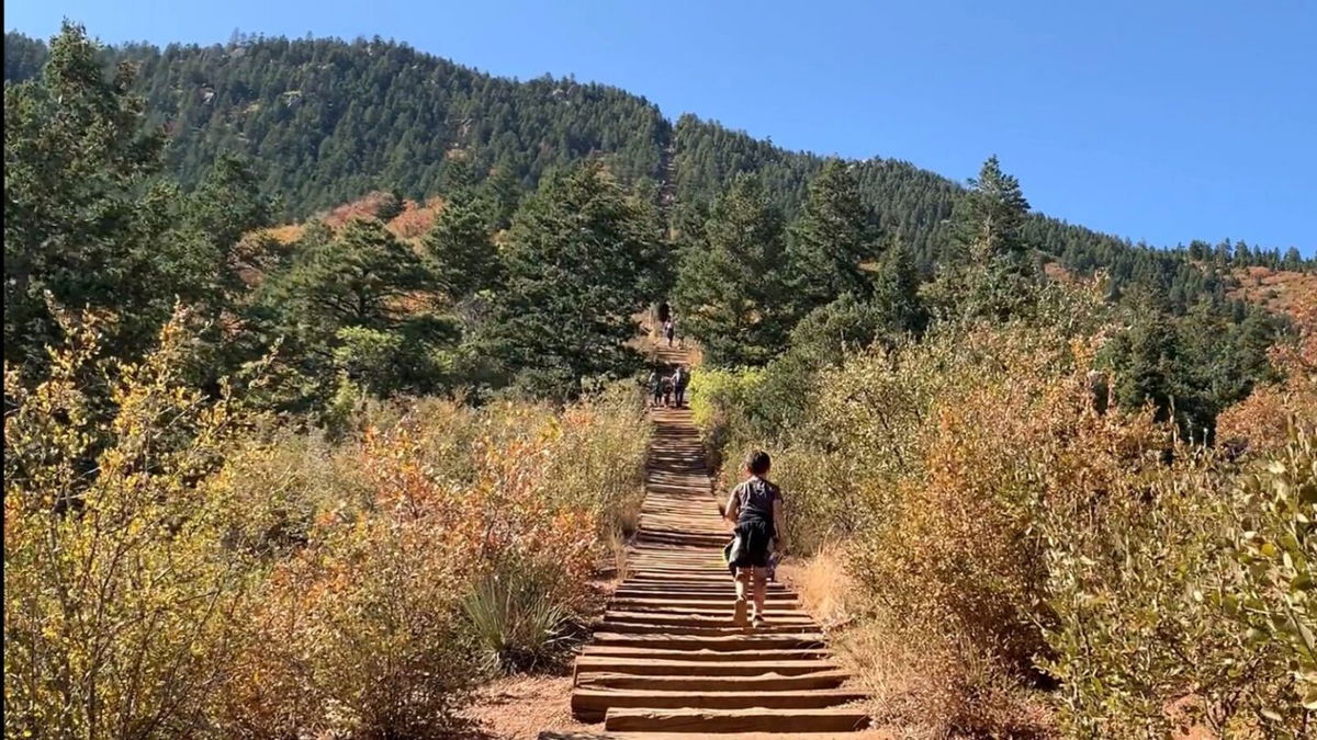 The Manitou Incline in 2019