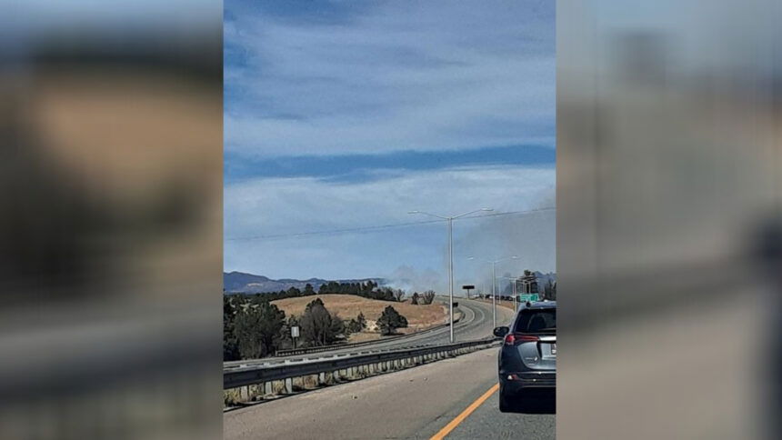 I-25 CAR FIRE