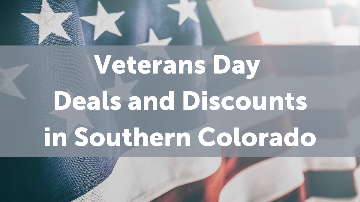 Veterans Day deals, discounts around Southern Colorado KRDO