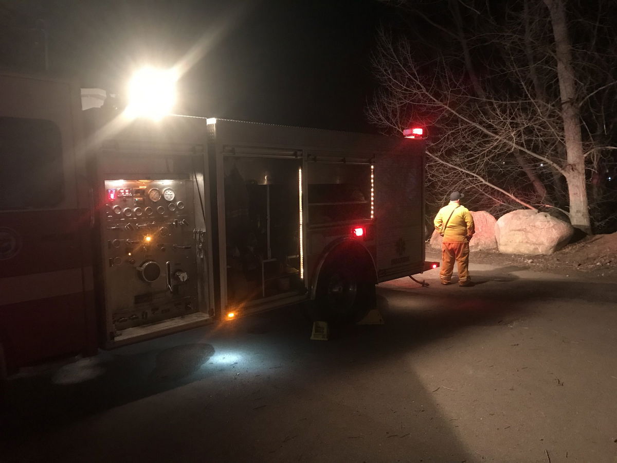 Firefighters respond to grass fire at former campground in Colorado ...