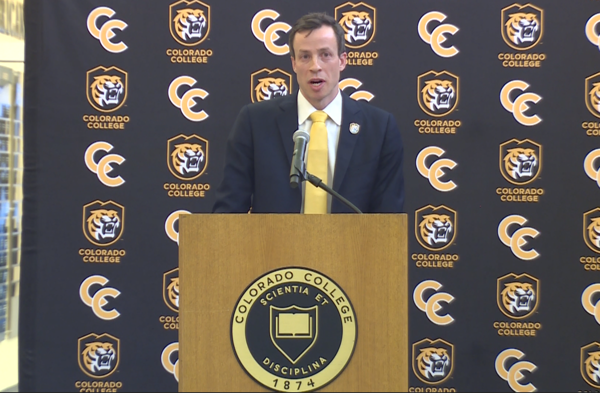 Colorado College introduces their new head coach | KRDO