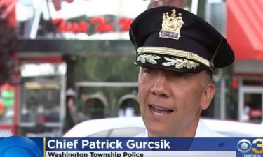 Washington Township Police Chief Patrick Gurcsik said a waitress is "traumatized" after being abducted and robbed by patrons who refused to pay their bill.