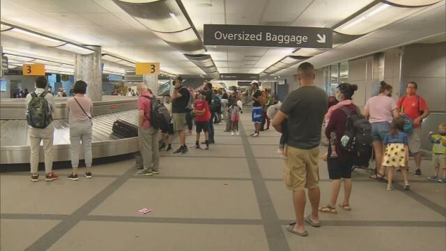Denver International Airport experienced a brief power outage on Wednesday afternoon