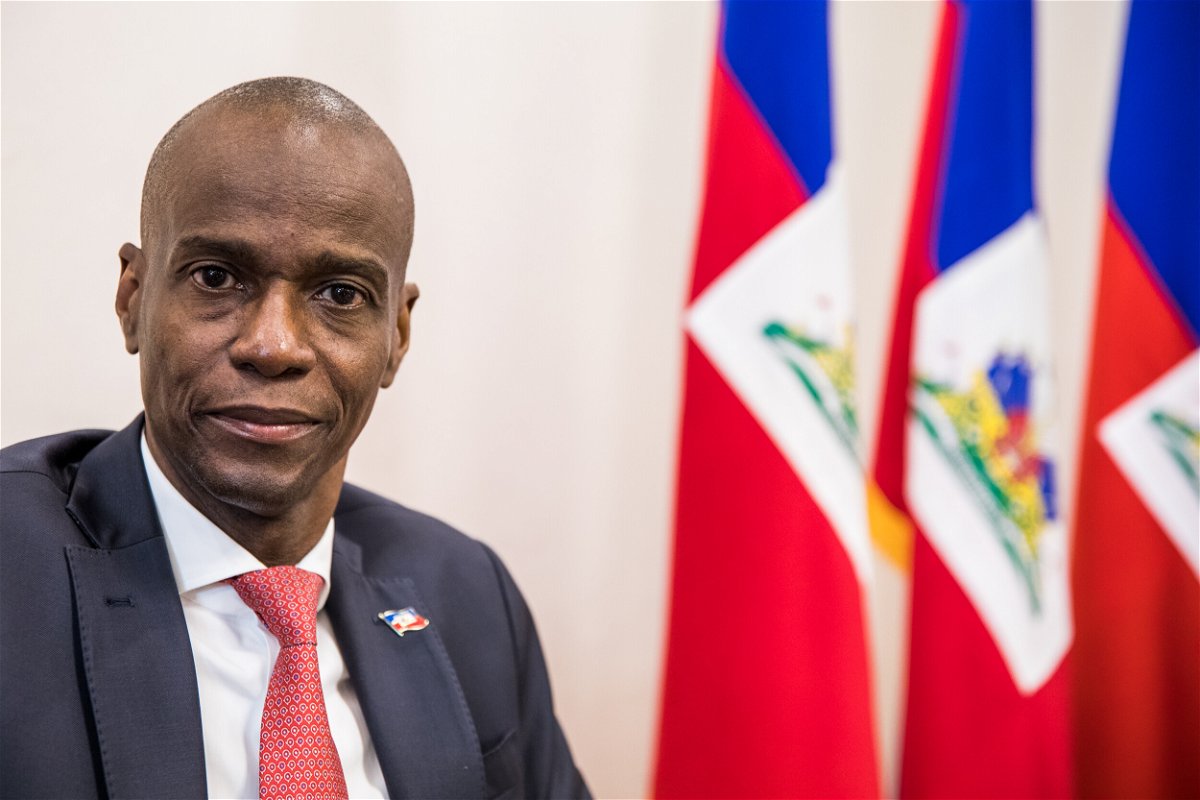<i>VALERIE BAERISWYL/AFP/AFP via Getty Images</i><br/>President Jovenel Moise was killed July 7 in an operation that Haitian authorities say involved at least 28 people