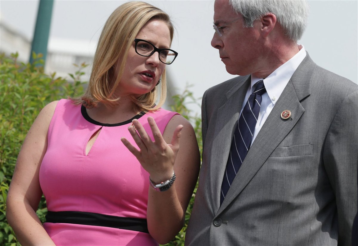 <i>Getty Images</i><br/>Then-Rep. Kyrsten Sinema and Rep. John Barrow
