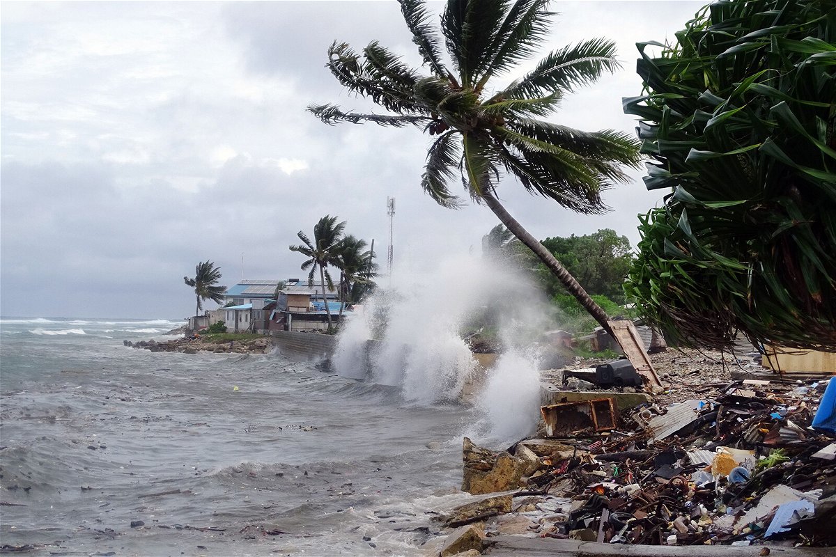 <i>Hilary HosiaAFP/Getty Images</i><br/>More than 200 people fled their homes in Majuro