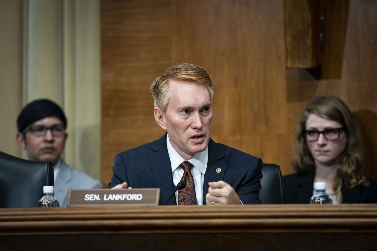 <i>Al Drago/Bloomberg/Getty Images</i><br/>Sen. James Lankford