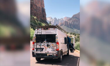 Kim and Jesse Butler moved into their van