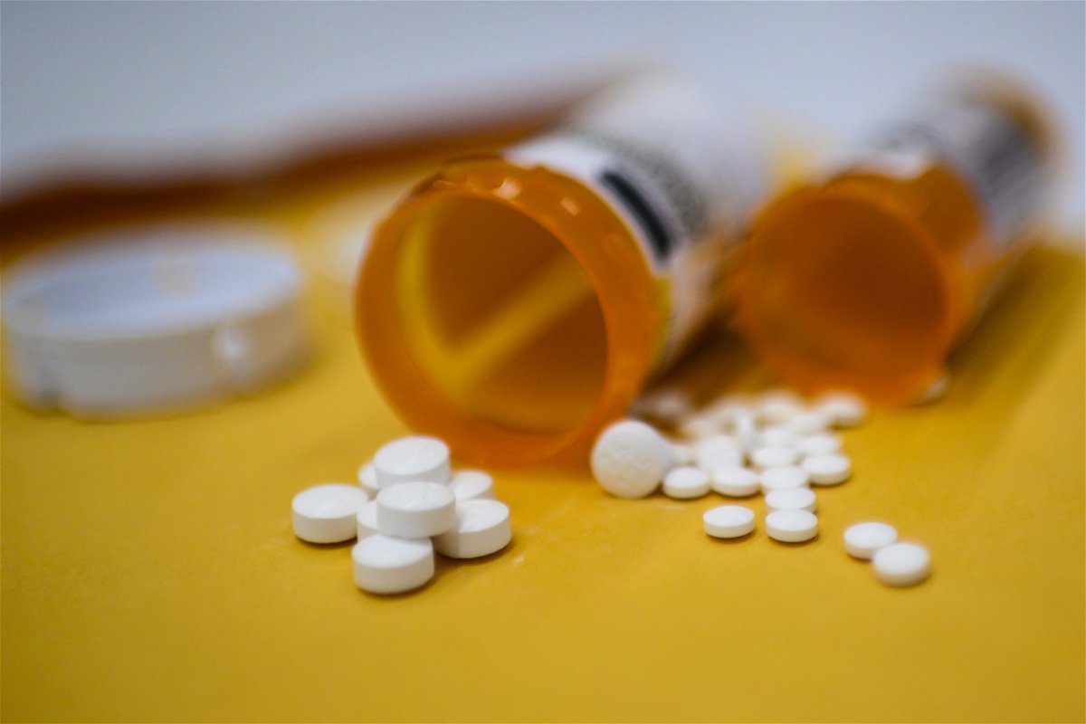 <i>Eric Baradat/AFP/Getty Images</i><br/>This illustration image shows tablets of opioid painkiller Oxycodon delivered on medical prescription taken on September 18