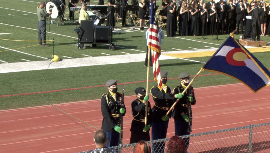 Pueblo County JROTC Color Guard