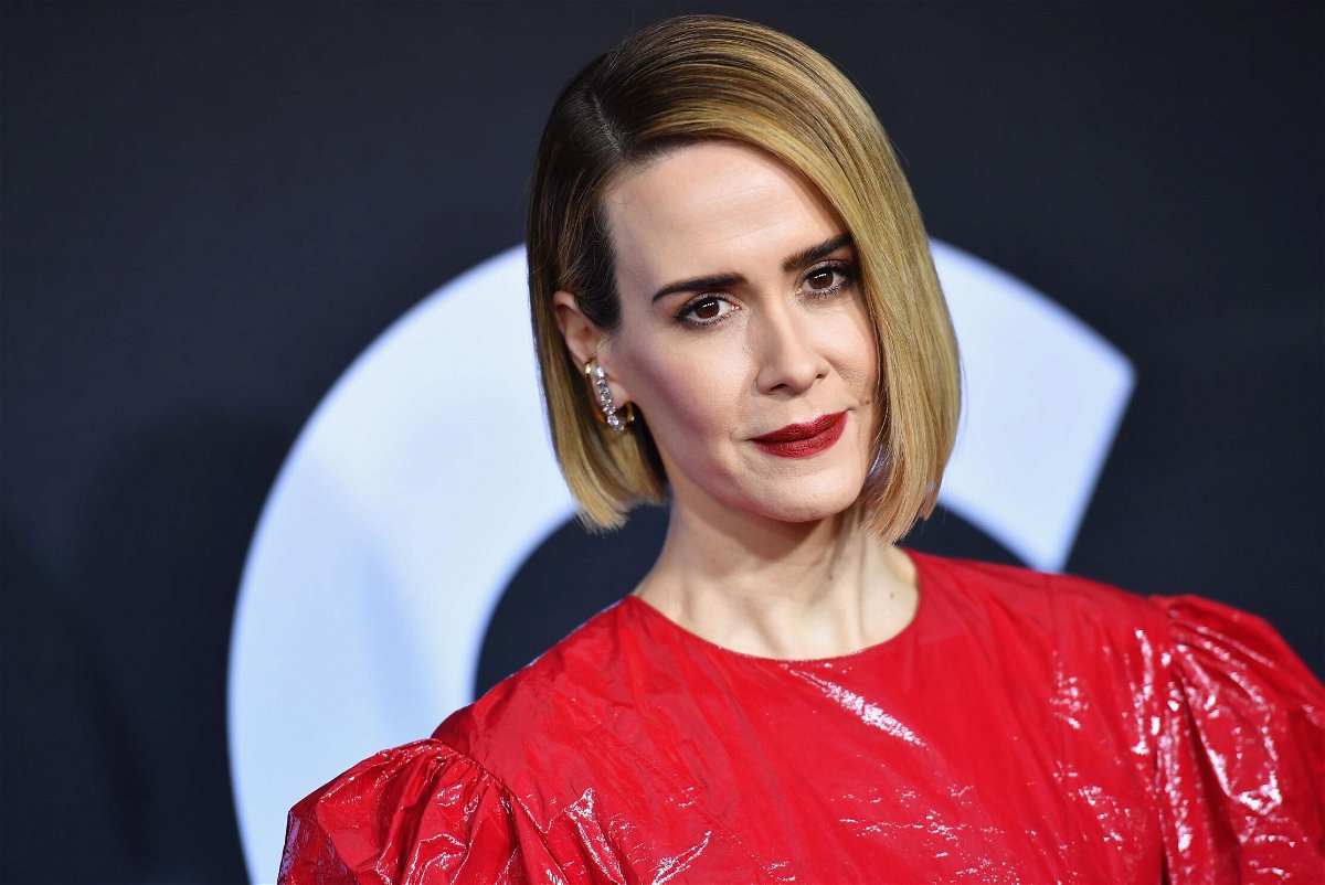 <i>Angela Weiss/AFP/Getty Images</i><br/>Sarah Paulson addresses criticism over portrayal of Linda Tripp in 'fat suit' in 'Impeachment.'