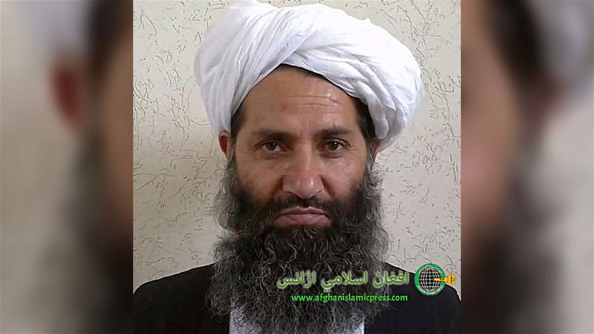 <i>Afghan Islamic Press/AP</i><br/>Taliban is led by the reclusive Haibatullah Akhundzada