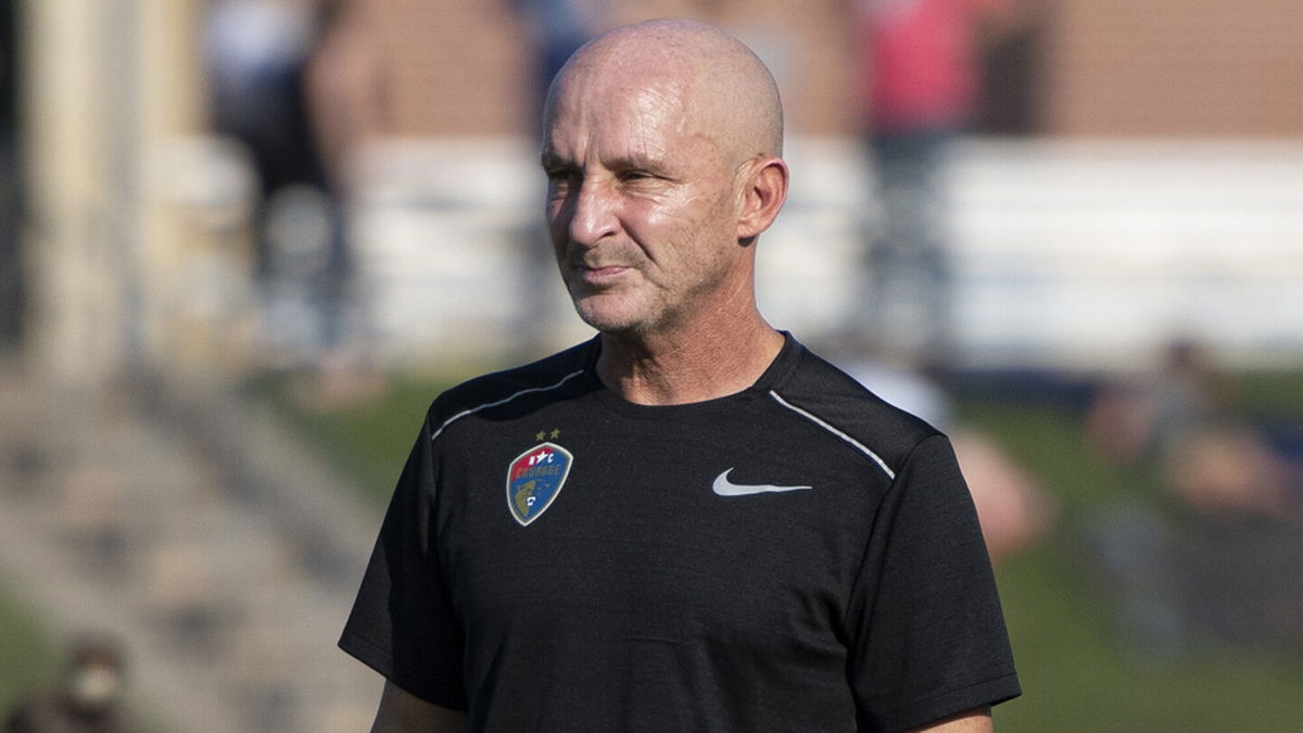 <i>Amy Kontras/ISI Photos/Getty Images</i><br/>Paul Riley was terminated by the North Carolina Courage Thursday.