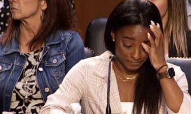 Simone Biles testified on Wednesday on the FBI's failures to investigate US gymnasts' charges against Larry Nassar.