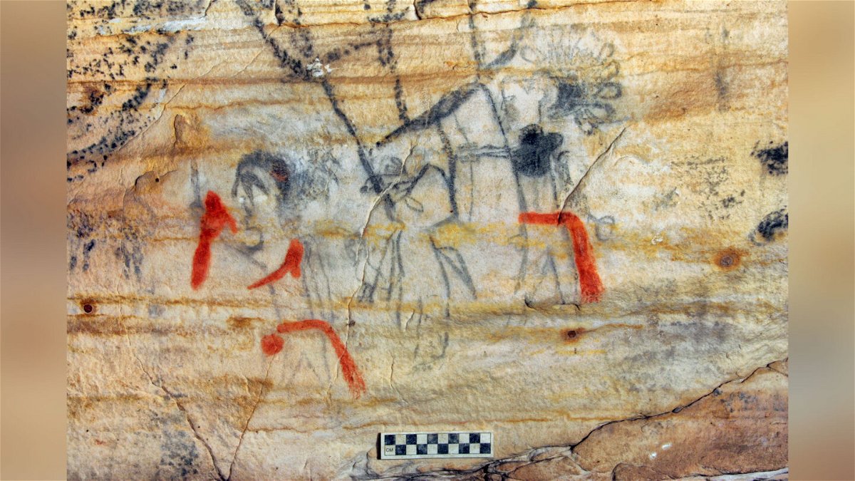 <i>Alan Cressler/AP</i><br/>A Missouri cave containing artwork created by the Osage Nation about a thousand years ago was sold at auction earlier this week.