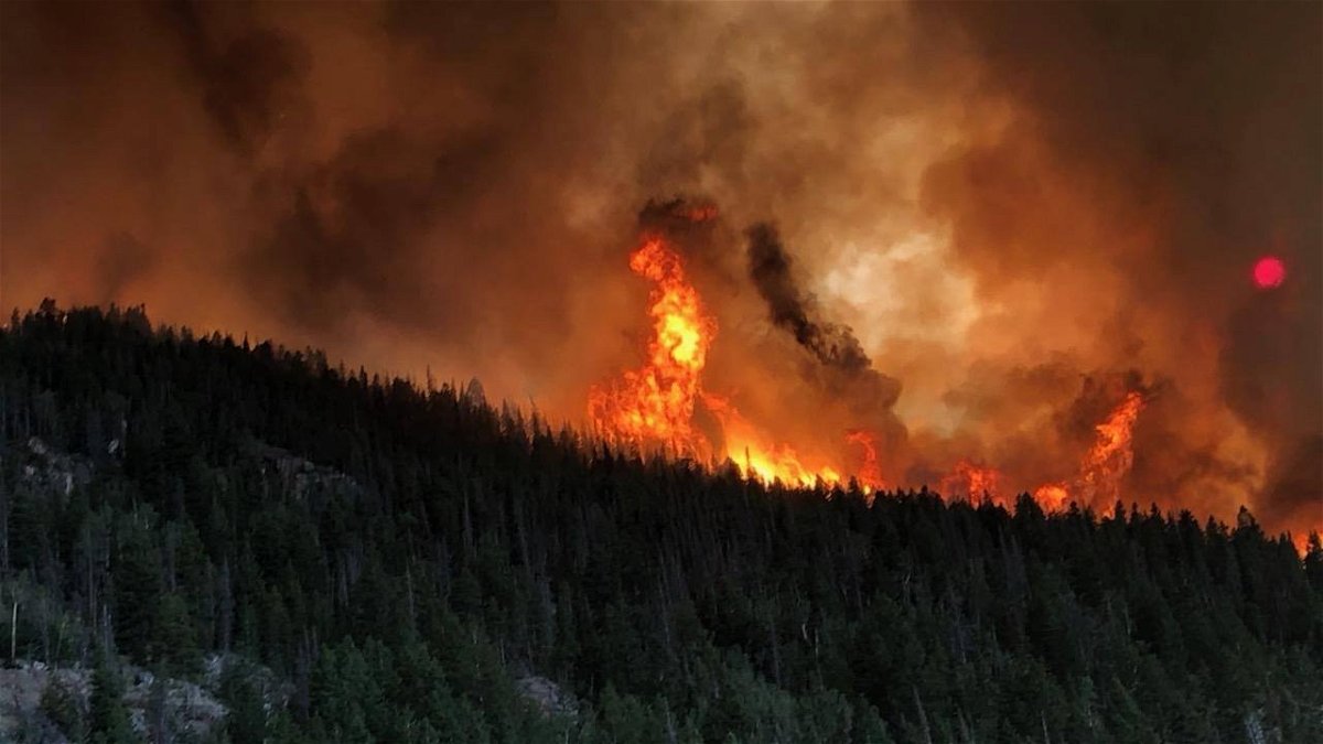 Cameron Peak Fire; Photo: Sept. 4