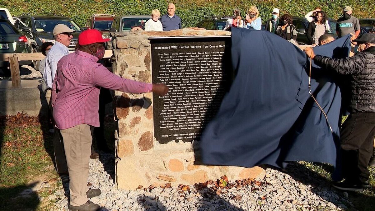 <i>WLOS</i><br/>A new memorial can be found at the site of Old Fort's Andrews Geyser