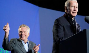 President Joe Biden on Tuesday excoriated Virginia Republican Glenn Youngkin during his final event with Democrat Terry McAuliffe ahead of next week's election