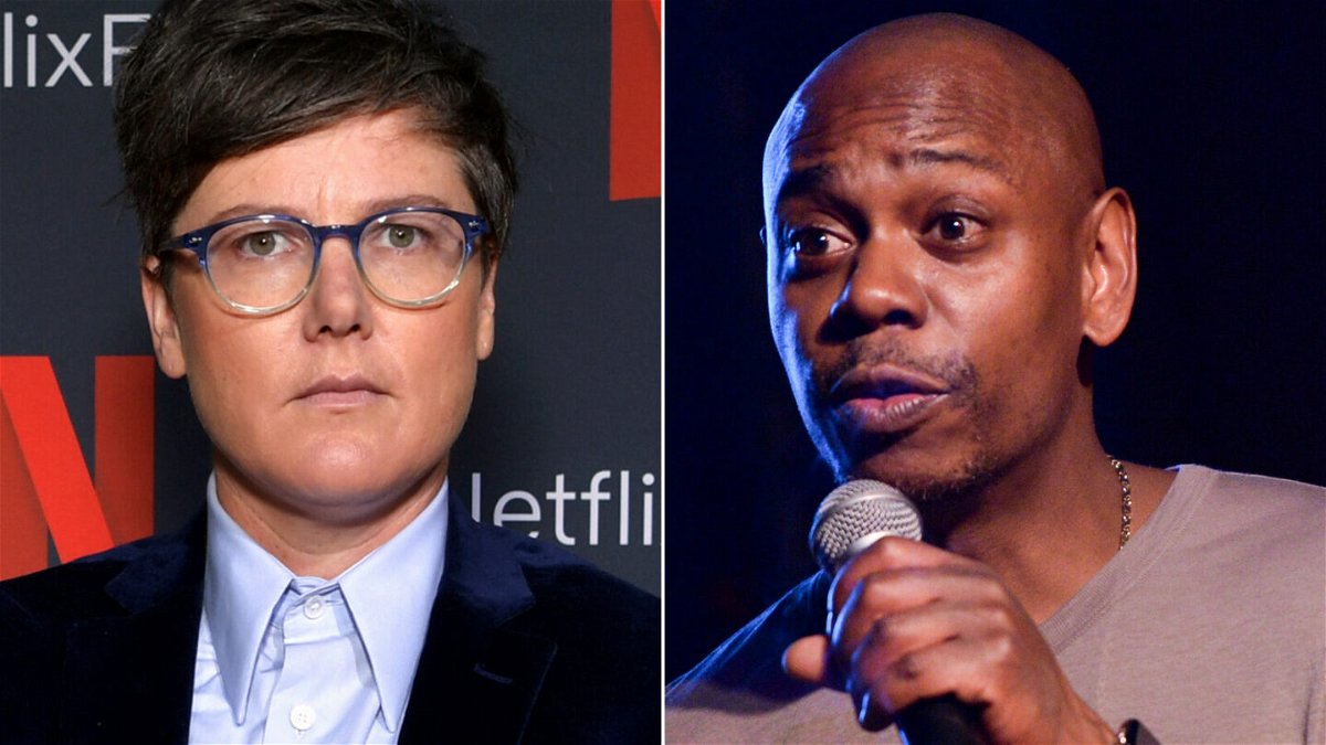 <i>Getty</i><br/>Hannah Gadsby fans are not happy with Dave Chappelle for saying she's not funny.