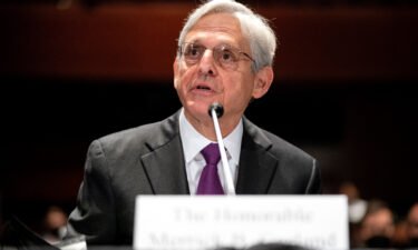 Attorney General Merrick Garland gives an opening statement during a House Judiciary Committee hearing at the US Capitol on October 21.