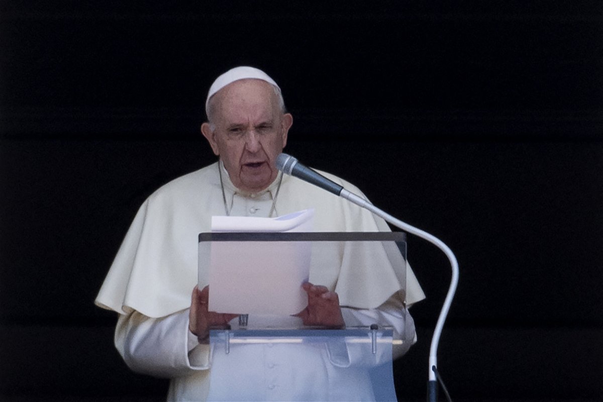 <i>TIZIANA FABI/AFP/AFP via Getty Images</i><br/>Pope Francis has likened migrant detention centers in Libya to 