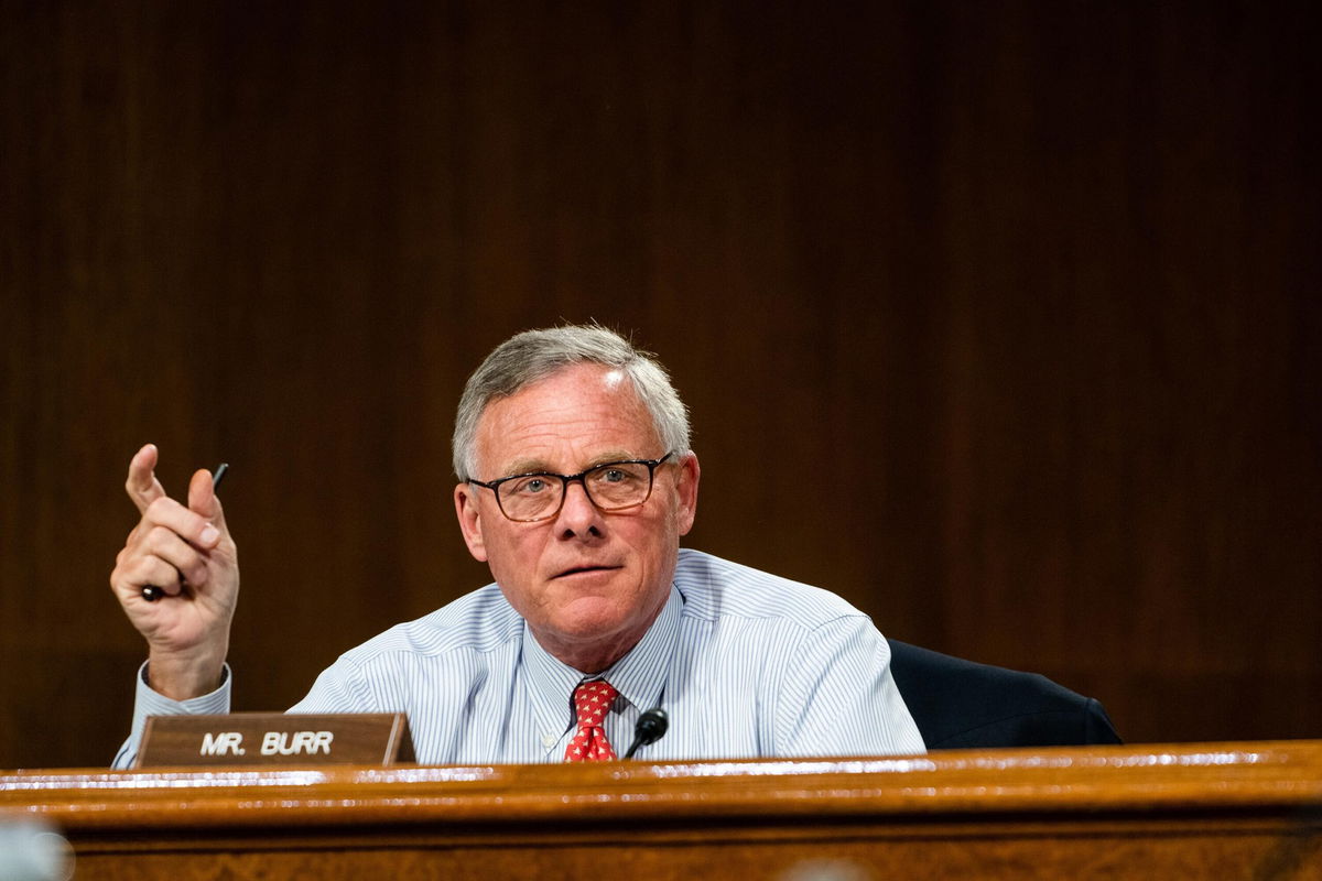 <i>Demetrius Freeman/Pool/Getty Images</i><br/>Senator Richard Burr (R-NC) sold $1.65 million in stock on February 13