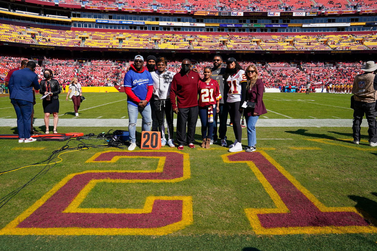 The Washington Football Team is retiring NFL star Sean Taylor's jersey  after he was killed 14 years ago