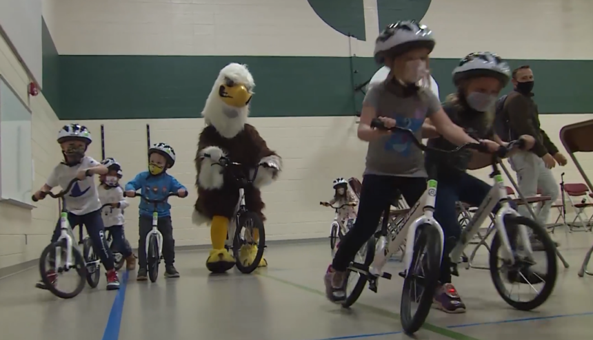 Frontier Elementary – All Kids Bike Program launch