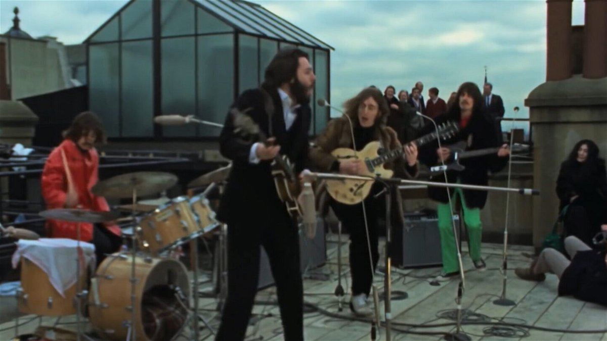 <i>The Beatles: Get Back - A Sneak Peek from Peter Jackson</i><br/>A scene 