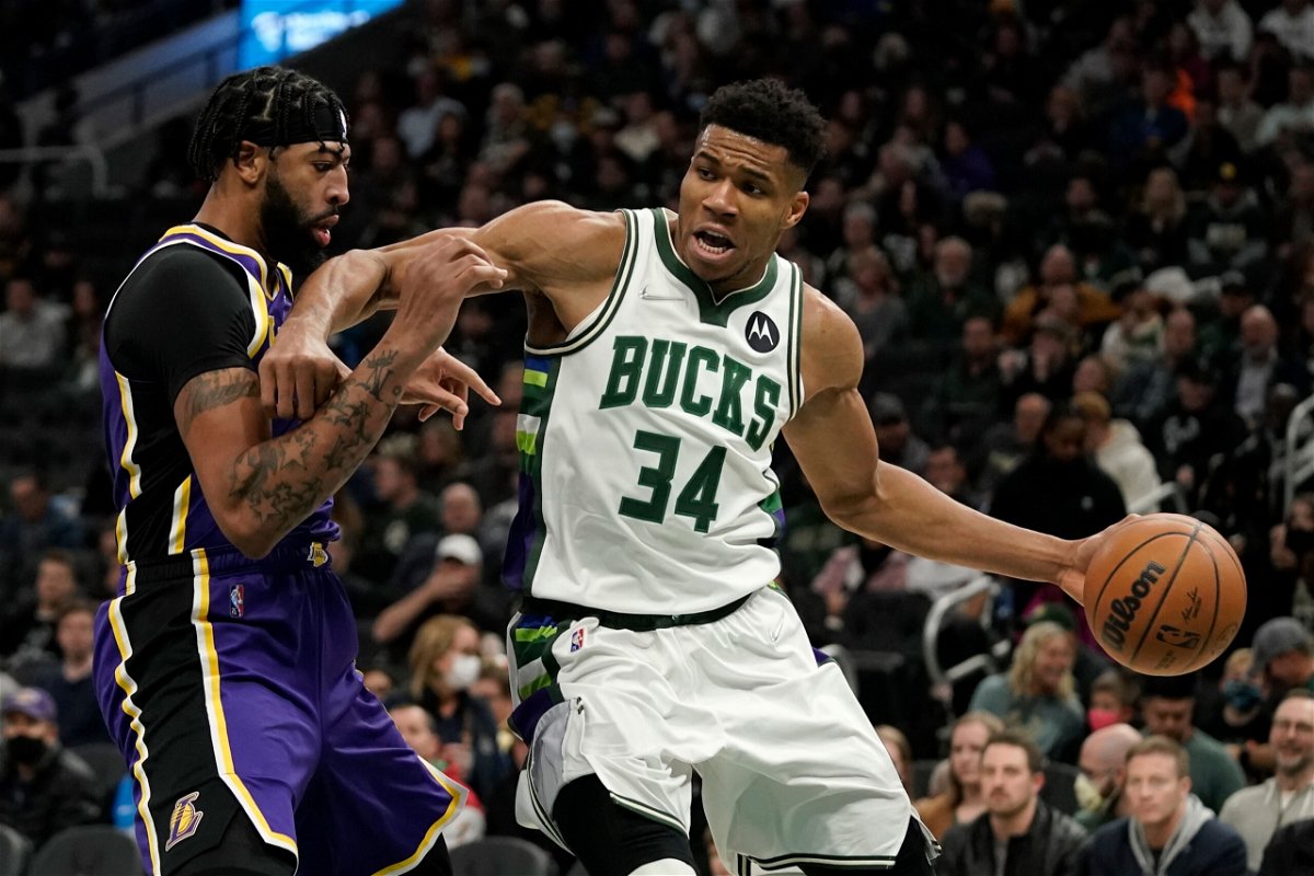 <i>Morry Gash/AP</i><br/>The Greek Freak dominated with a season-high 47 points.
