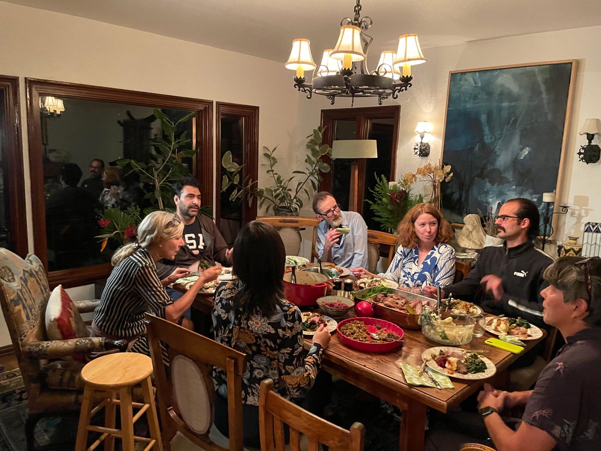 <i>Natasha Chen/CNN</i><br/>For his family's first experience with a traditional Thanksgiving meal