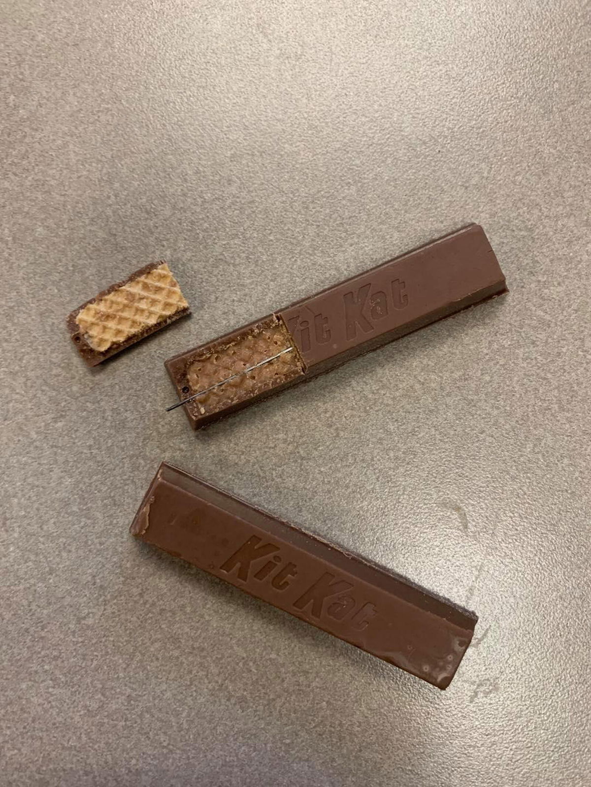 <i>Fostoria Police Division</i><br/>Police in Ohio say they're disturbed after two sewing needles were found in Halloween candy.