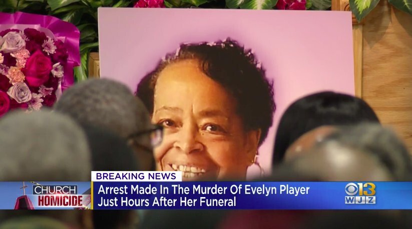 <i>WJZ</i><br/>A suspect was arrested in the killing of church employee Evelyn Player