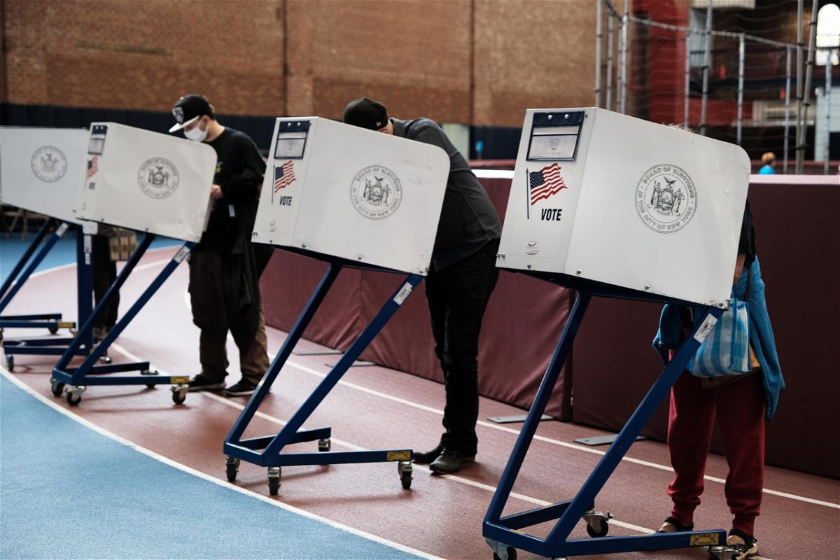 <i>Spencer Platt/Getty Images</i><br/>The New York City Council is set to approve a measure that will allow for noncitizens who are legal residents to vote in local elections