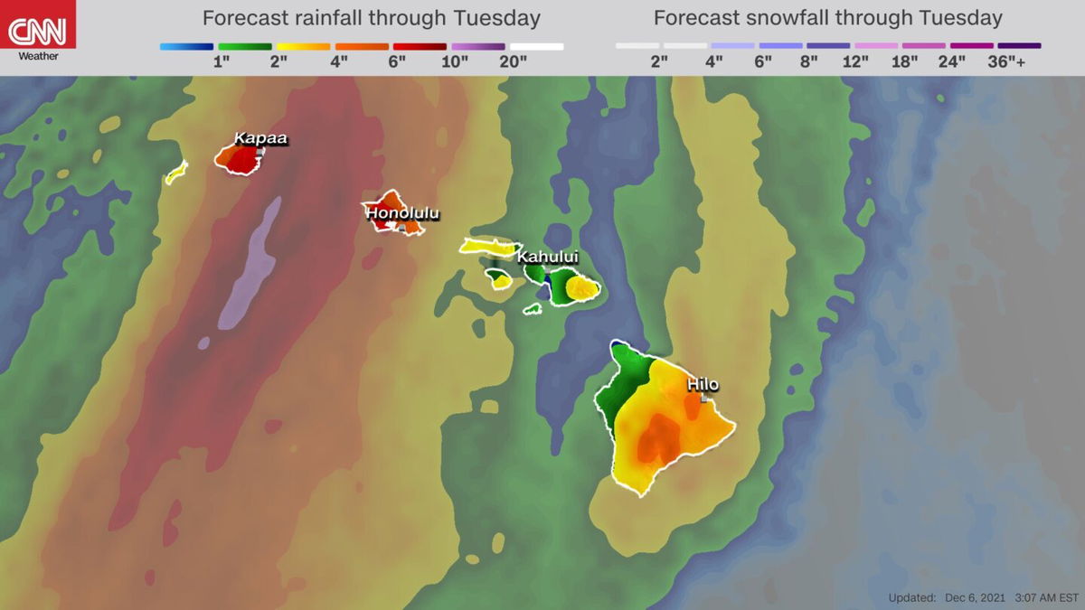 <i>cnnweather</i><br/>The Hawaiian Islands could experience 