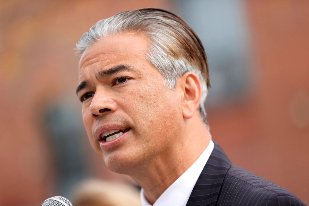 <i>Justin Sullivan/Getty Images</i><br/>California Attorney General Rob Bonta said the state's DOJ will review allegations at the Torrance Police Department.