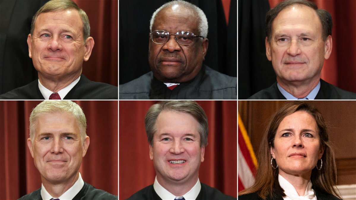 <i>Getty</i><br/>The year Supreme Court conservatives made their mark. Top row: Chief Justice John Roberts