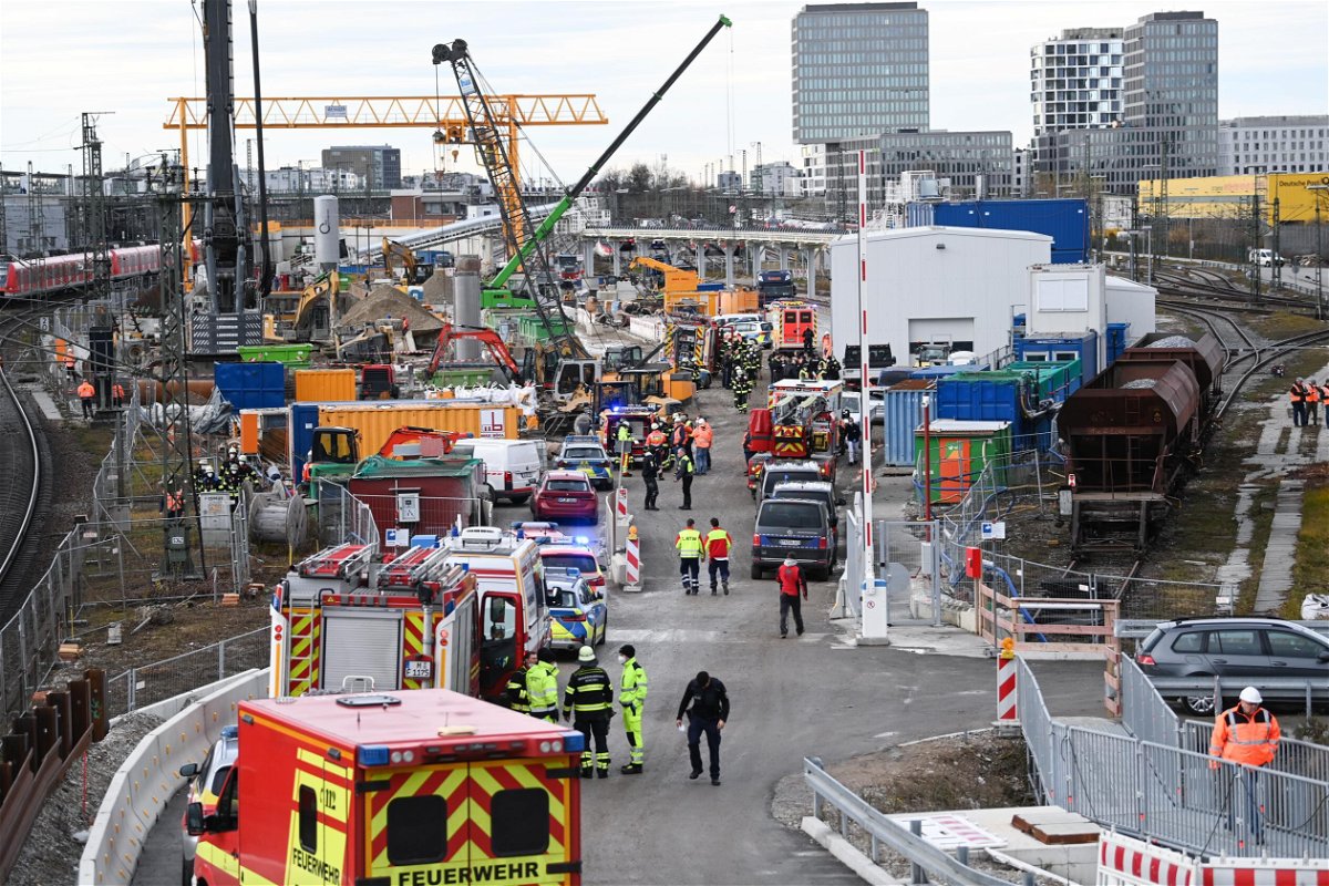 <i>Sven Hoppe/Picture Alliance/Getty Images</i><br/>Three people have been injured in an explosion caused by an old aircraft bomb near a busy train station in the German city of Munich