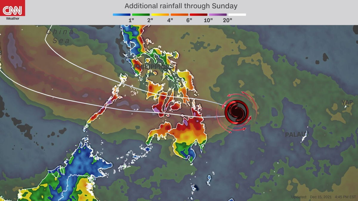 <i>CNN Weather</i><br/>Favorable conditions across the region