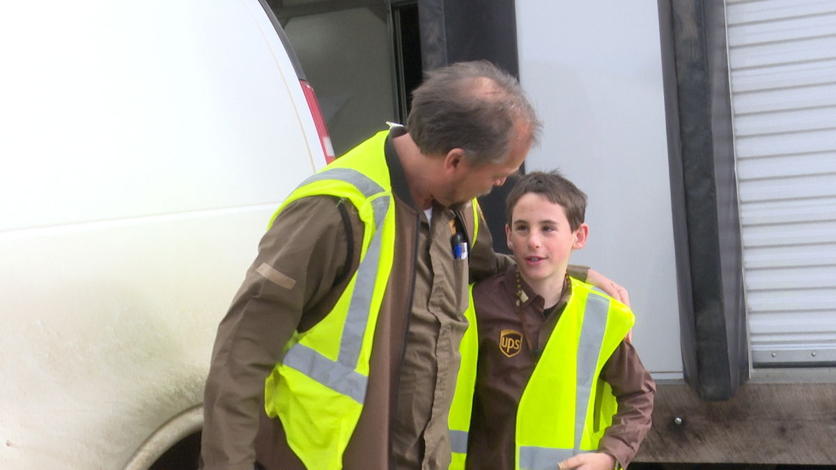 Colorado Springs boy continues tradition of visiting UPS drivers | KRDO