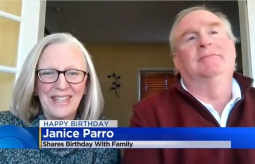 Janice and Tom Parro share the same birthday