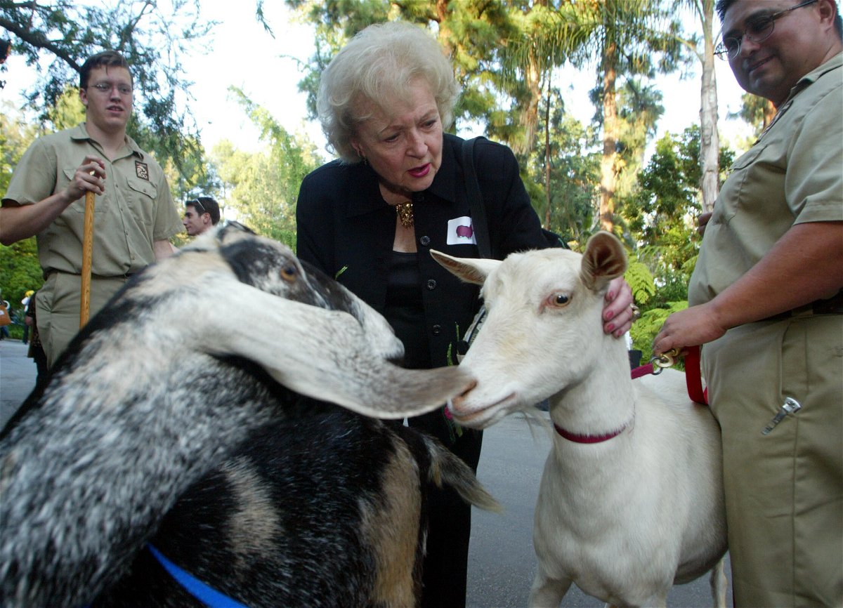 <i>Bryan Chan/Los Angeles Times/Getty Images</i><br/>Betty White loved animals and advocated for them.